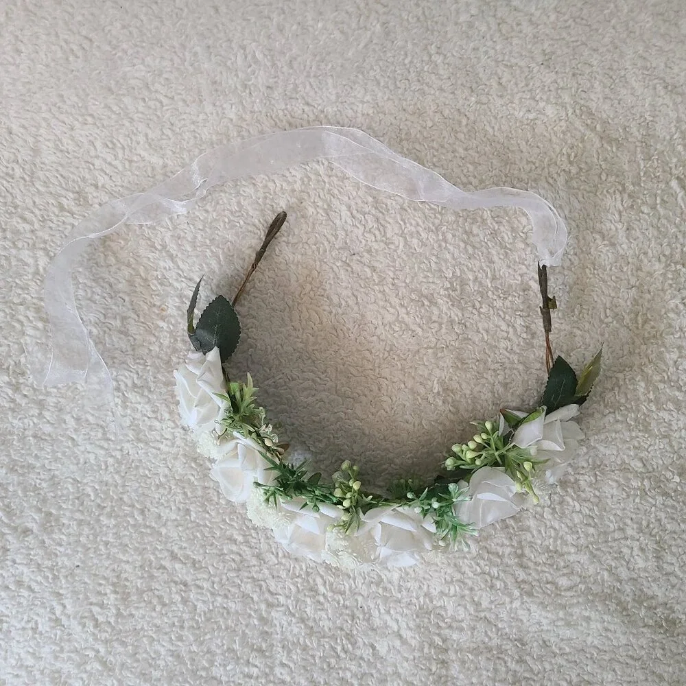Vividsun Adjustable Flower Crown Floral Headpiece